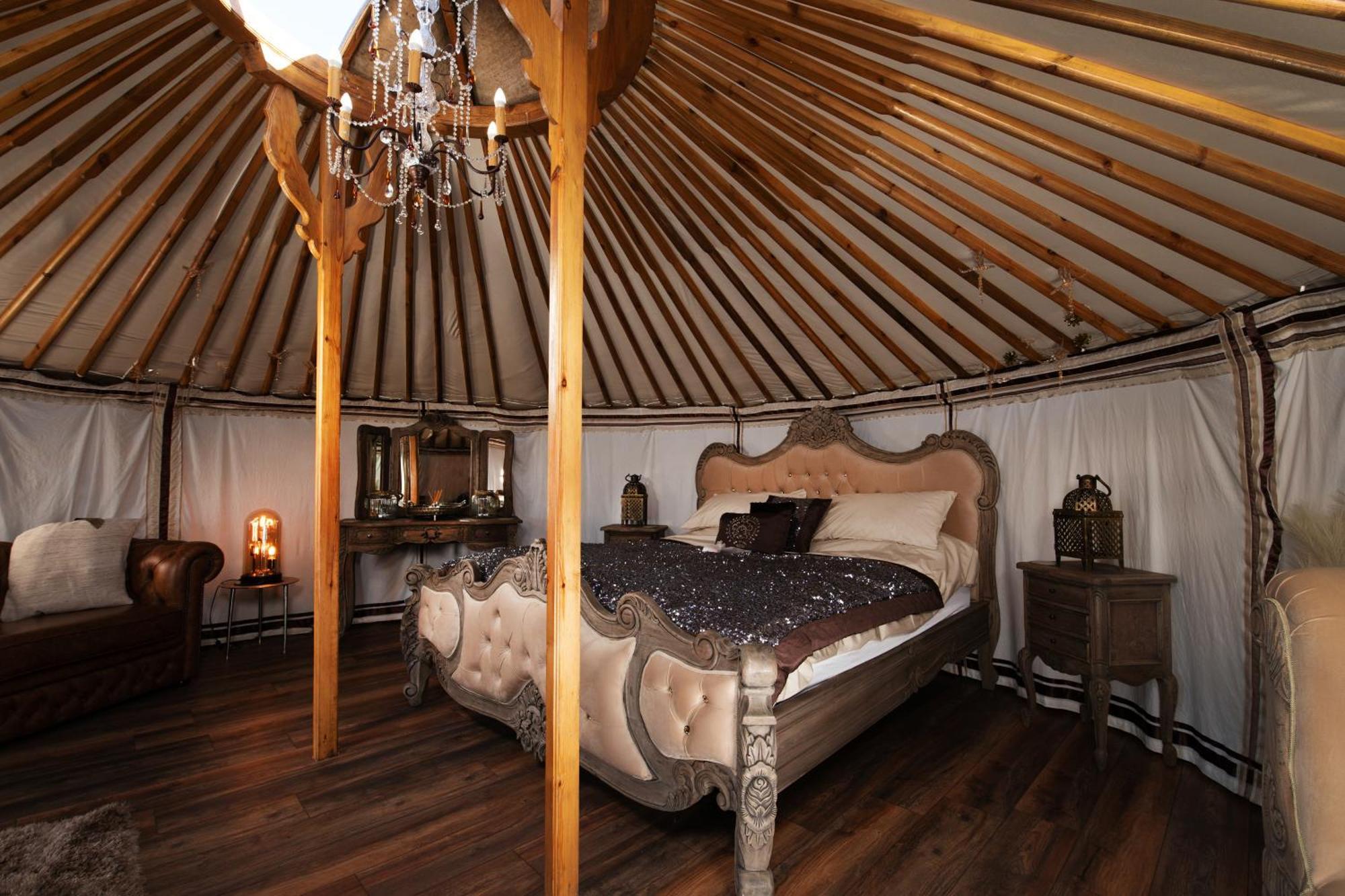 Lincoln Yurts Hotell Eksteriør bilde