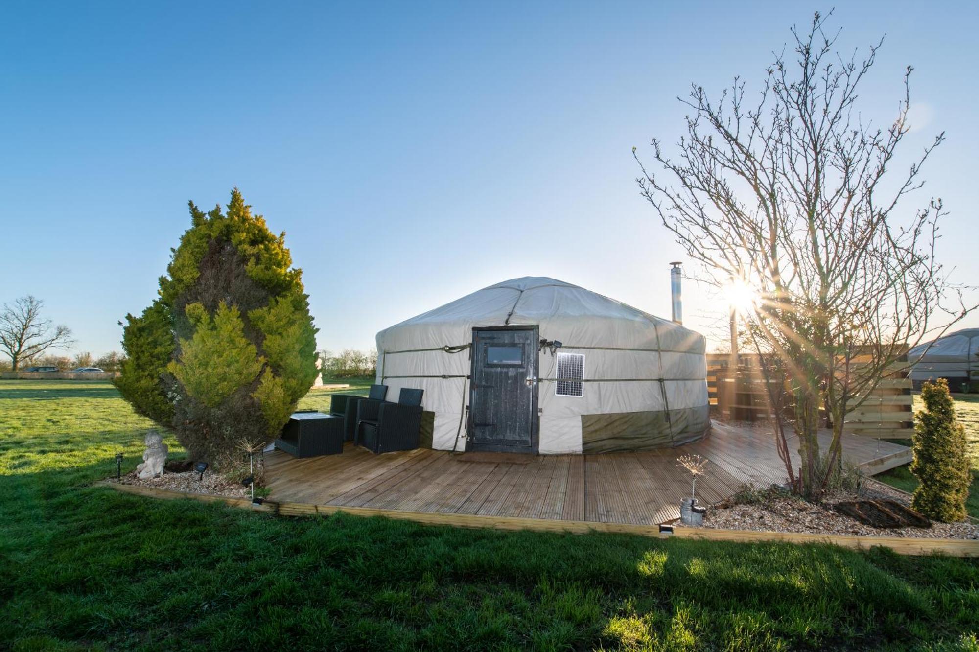 Lincoln Yurts Hotell Eksteriør bilde