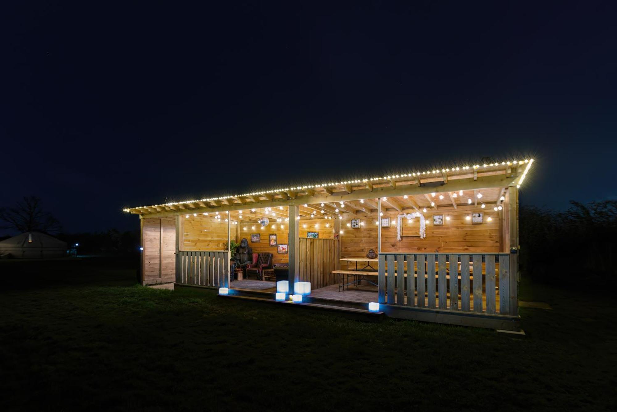 Lincoln Yurts Hotell Eksteriør bilde