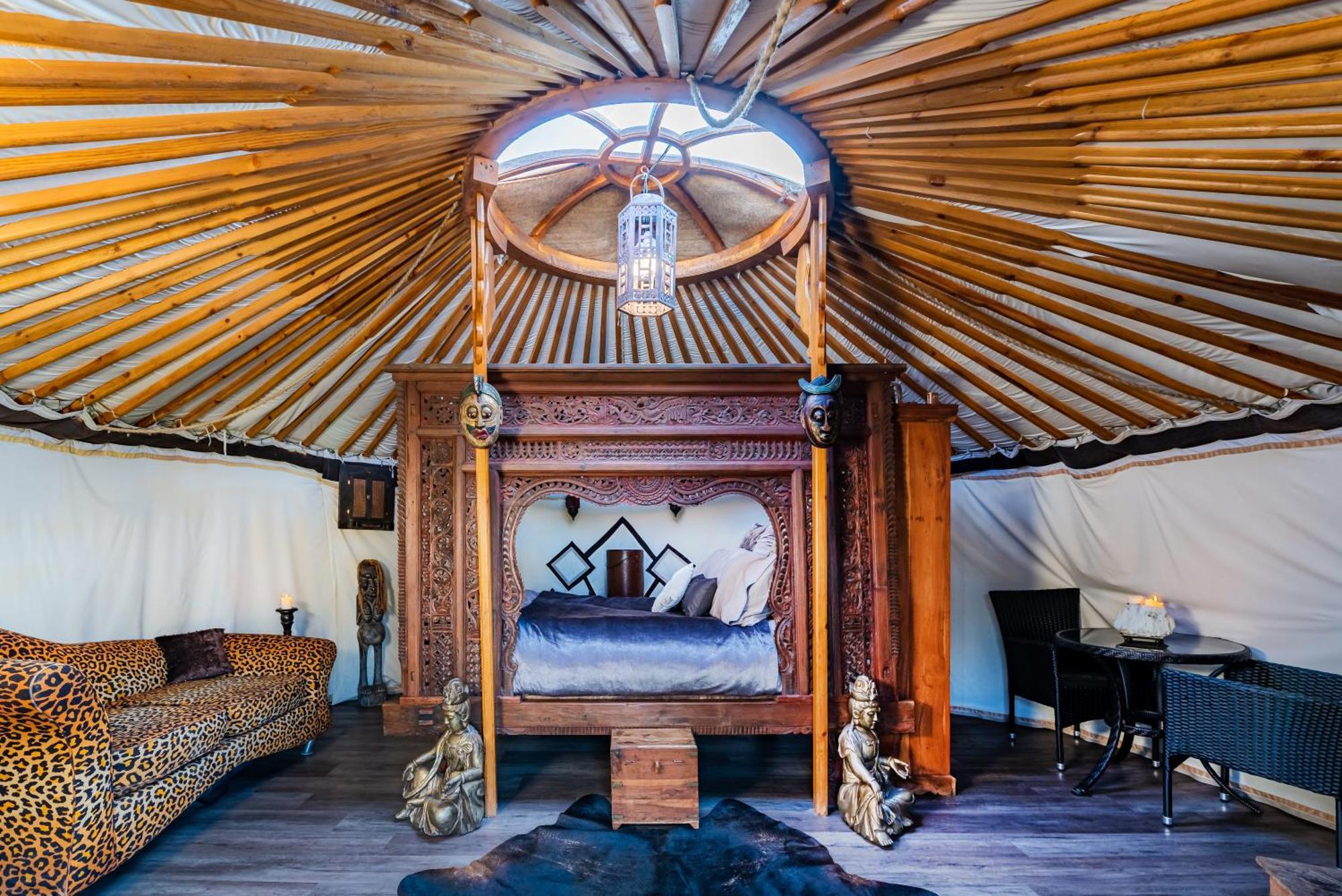 Lincoln Yurts Hotell Eksteriør bilde