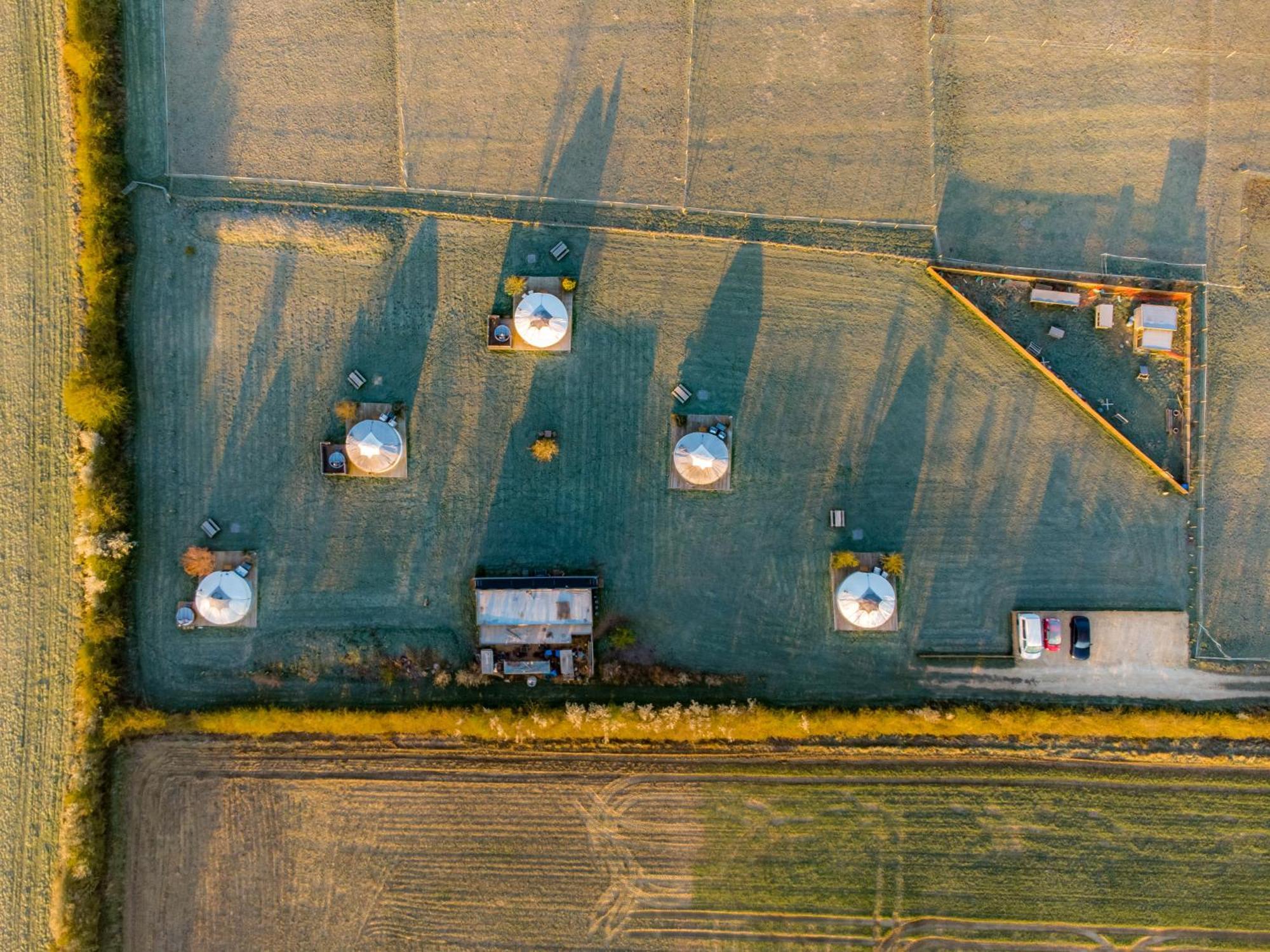 Lincoln Yurts Hotell Eksteriør bilde